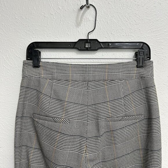 Veronica Beard Glen Plaid Trouser Pants Cropped High Waist Size 8 Virgil Preppy - Picture 9 of 12